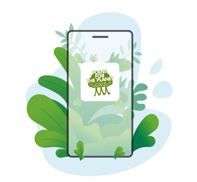 Mobile App - Trillion Trees for climate justice by Plant for the Planet