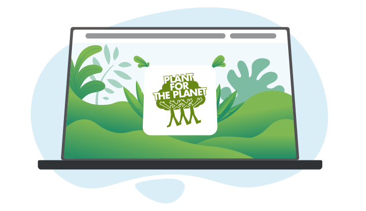 Web App - Trillion Trees for climate justice by Plant for the Planet